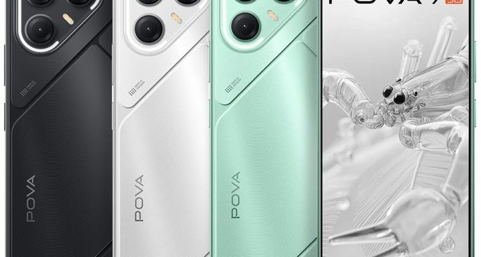 TECNO POVA 7 5G Launched – 144Hz Display, 7000mAh Battery & Dimensity 7300 at ₹13,849