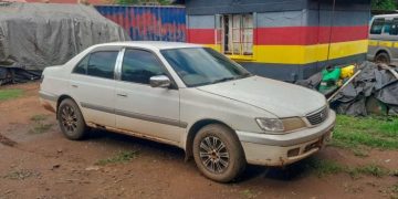 Police Recover Stolen Ugandan Car in Bungoma After Intelligence Tip-Off