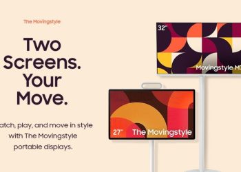 Samsung Unveils New Movingstyle Smart Portable Monitors