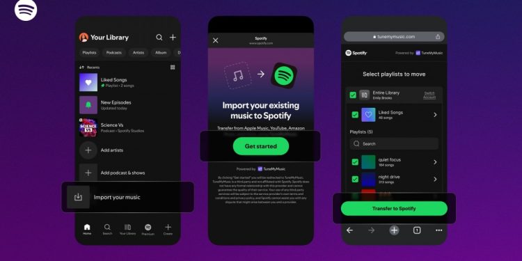 Spotify Now Offers Built-In Playlist Transfer from Competing Services