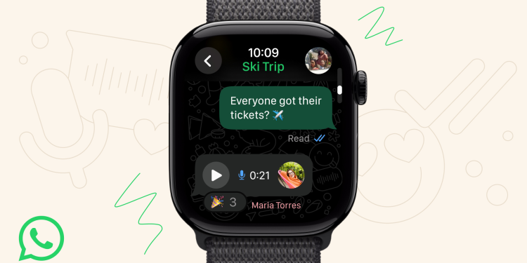 WhatsApp Arrives on Apple Watch with Full Messaging Support