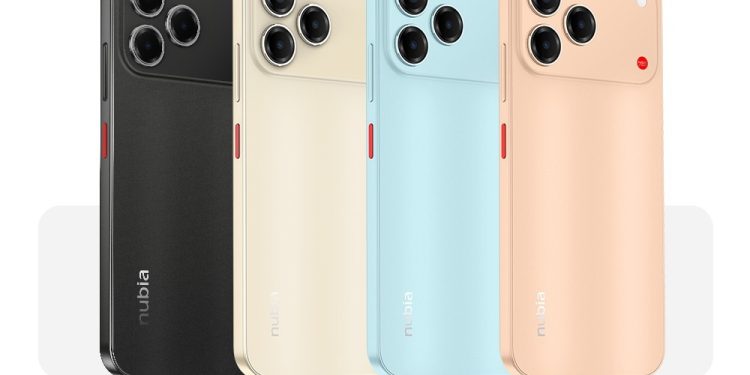 Nubia V80 Design Debuts With 120Hz Display and AI Button