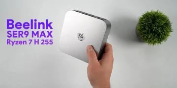 Beelink SER9 Max Mini PC: Quiet, Powerful, and Compact for 1080p Gaming & 4K Video