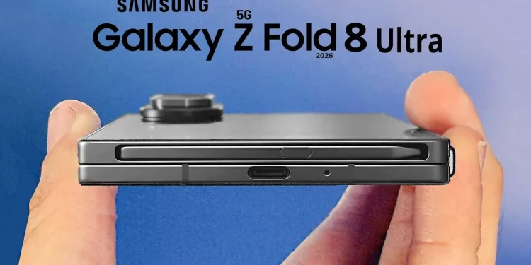 Samsung’s Foldable Masterpiece: Galaxy Z Fold 8 Ultra Leaks