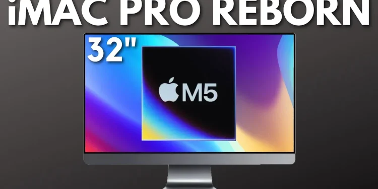 Apple’s M5 Max iMac Pro Leak: The Future of Desktop Power