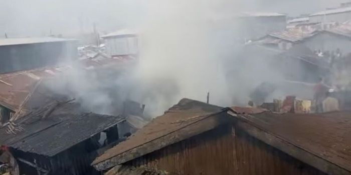 Fire Breakout in Mukuru Kayaba Slums Leaves Hundreds of Households Displaced