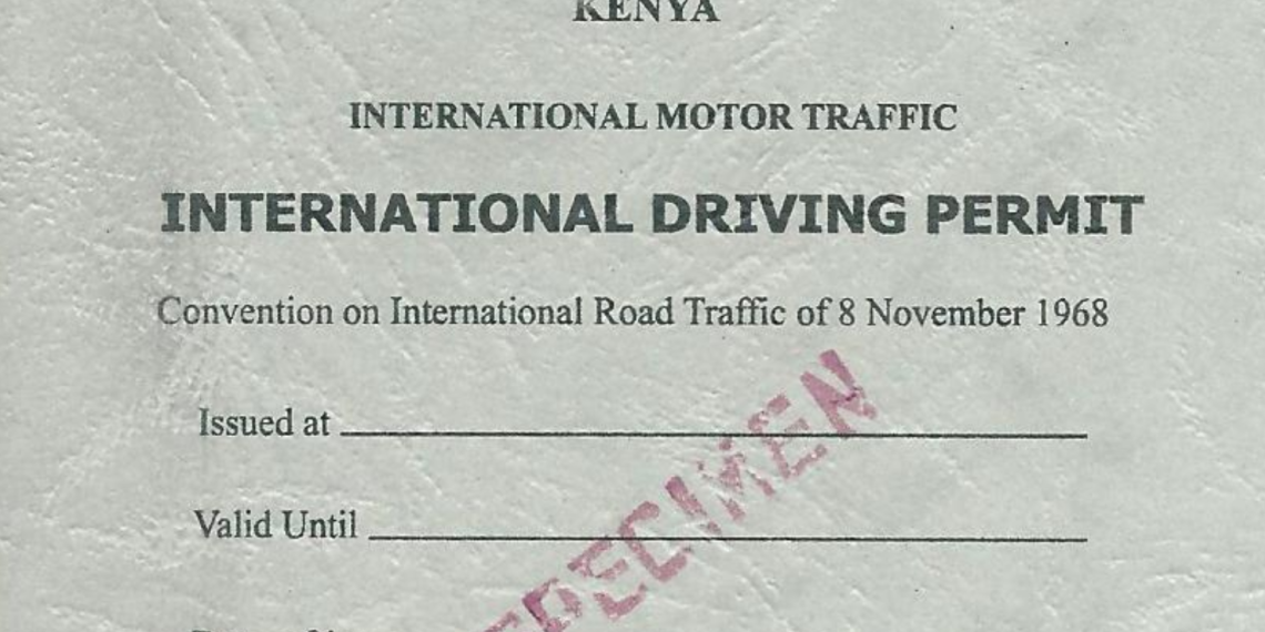 Complete Guide on How to Get an International Driving Permit in Kenya