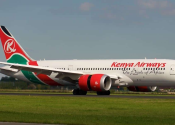 Kenya Airways plane. PHOTO/Courtesy.Kenya Airways plane. PHOTO/Courtesy.