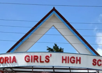 Chogoria Girls High School gate. PHOTO/Timothy Nyamgero