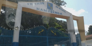 Friends School Kamusinga Fees, Kcse Performance &Amp; Contacts Friends School Kamusinga gate. PHOTO/Manasseh Slumkeed