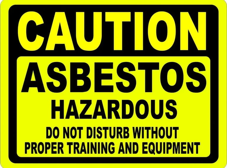 Asbestos Safety Signs Explained: What You Need to Know