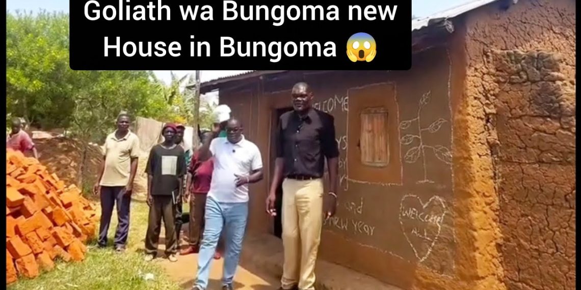 Bungoma Goliath Starts Construction of 3-Bedroom Village Home