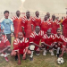 President William Ruto, Raila Odinga, and Other Pentagon Members Posing for a Football Team at Nyayo Stadium (2007)