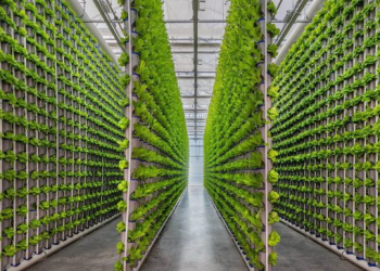 Urban agriculture and the rise of the vertical farming market in smart cities