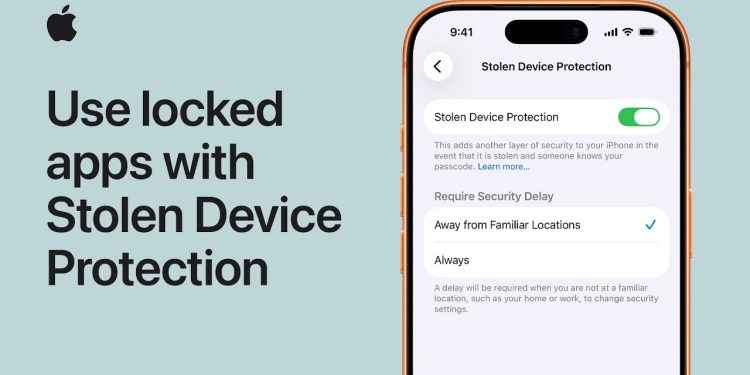 How to Use Locked Apps with Stolen Device Protection on iPhone