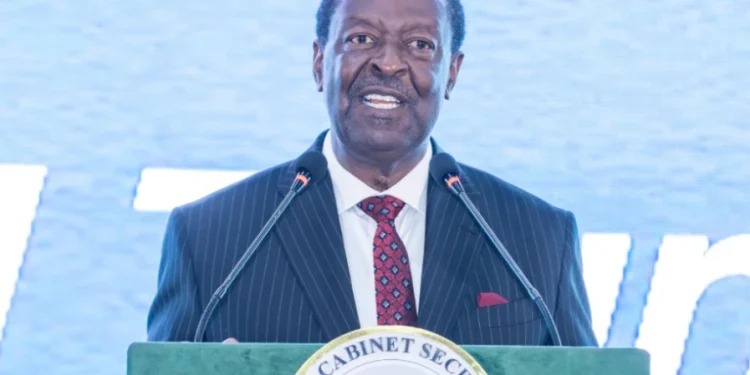 Mudavadi rules out war compensation