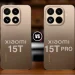 Xiaomi 15T vs Xiaomi 15 Pro