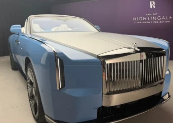 Rolls-Royce electric convertible