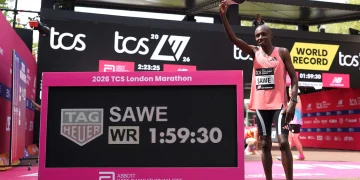 Kenya’s Sabastian Sawe Shatters Marathon World Record in London