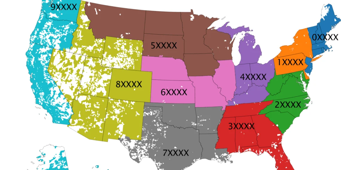 United States Postal Service ZIP Codes by State Guide