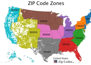 United States Postal Service ZIP Codes by State Guide