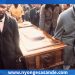 Black People's Convention members carrying Steve Biko coffin funeral 1977