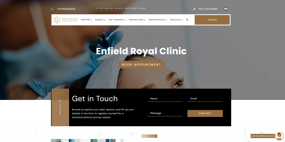 Enfield Royal Clinic Dubai Company Profile