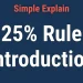 25% Rule Explained
