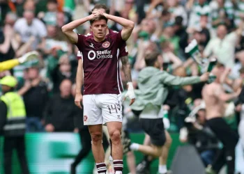 Hearts Players Left Bloodied After Celtic Title Celebrations Turn Chaotic