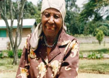 Grace Wahu Kenyatta, the first wife of Kenya’s founding president Jomo Kenyatta.