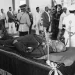 Historic image of Jomo Kenyatta lying in state after his death in August 1978.