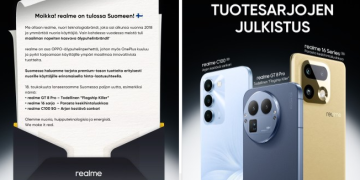 Realme Returns to Finland With New Smartphone Launches