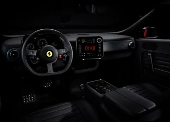Ferrari Luce Uses Samsung OLED Cockpit Displays