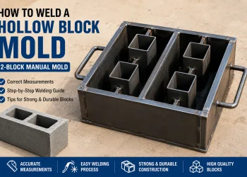 How to Weld a 2-Block Rectangular Hollow Block Mold: Measurements, Materials and Step-by-Step Guide