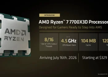 AMD Unveils 5800X3D, 7700X3D and RX 9070 GRE