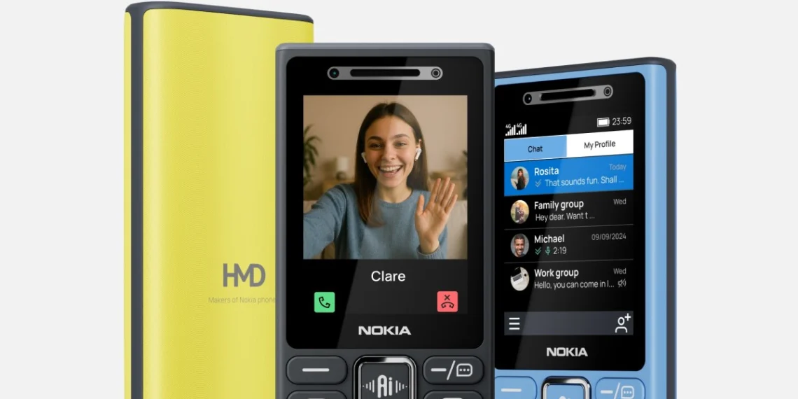 Nokia Feature Phones Add AI in New HMD Lineup