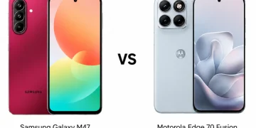 Samsung Galaxy M47 vs Motorola Edge 70 Fusion