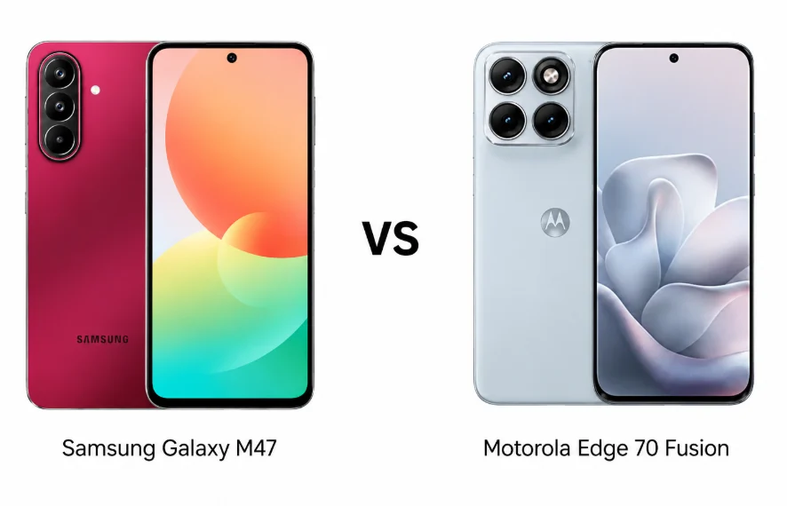 Samsung Galaxy M47 vs Motorola Edge 70 Fusion
